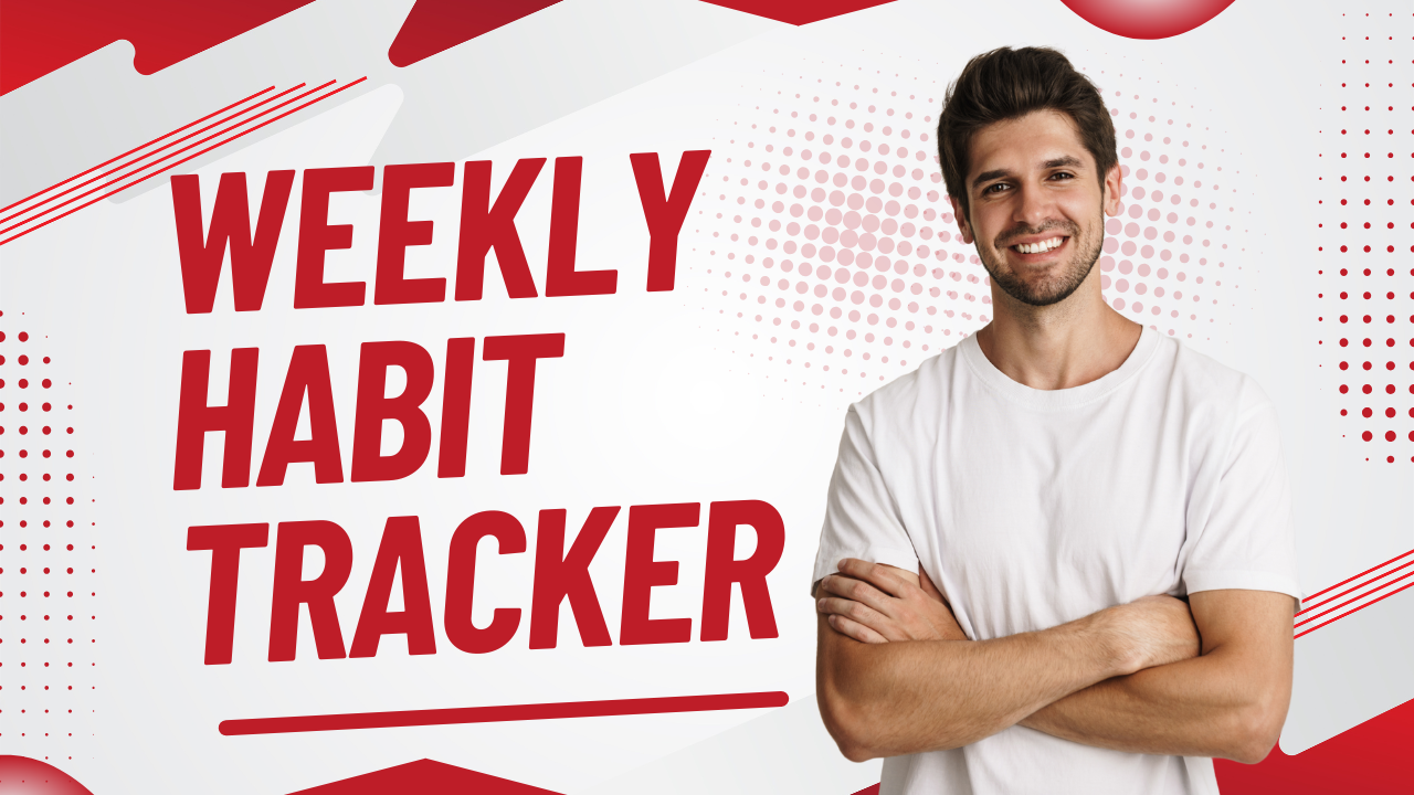 Weekly Habit Tracker Dashboard